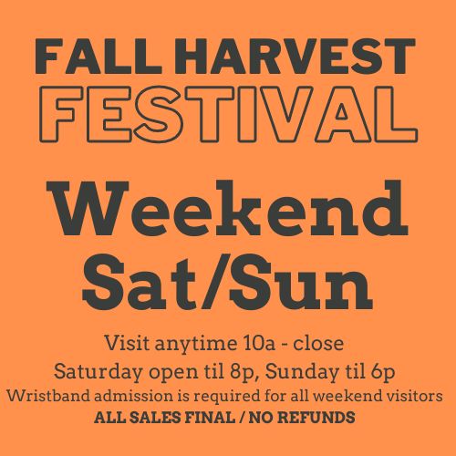2023 Weekend Fall Harvest Festival